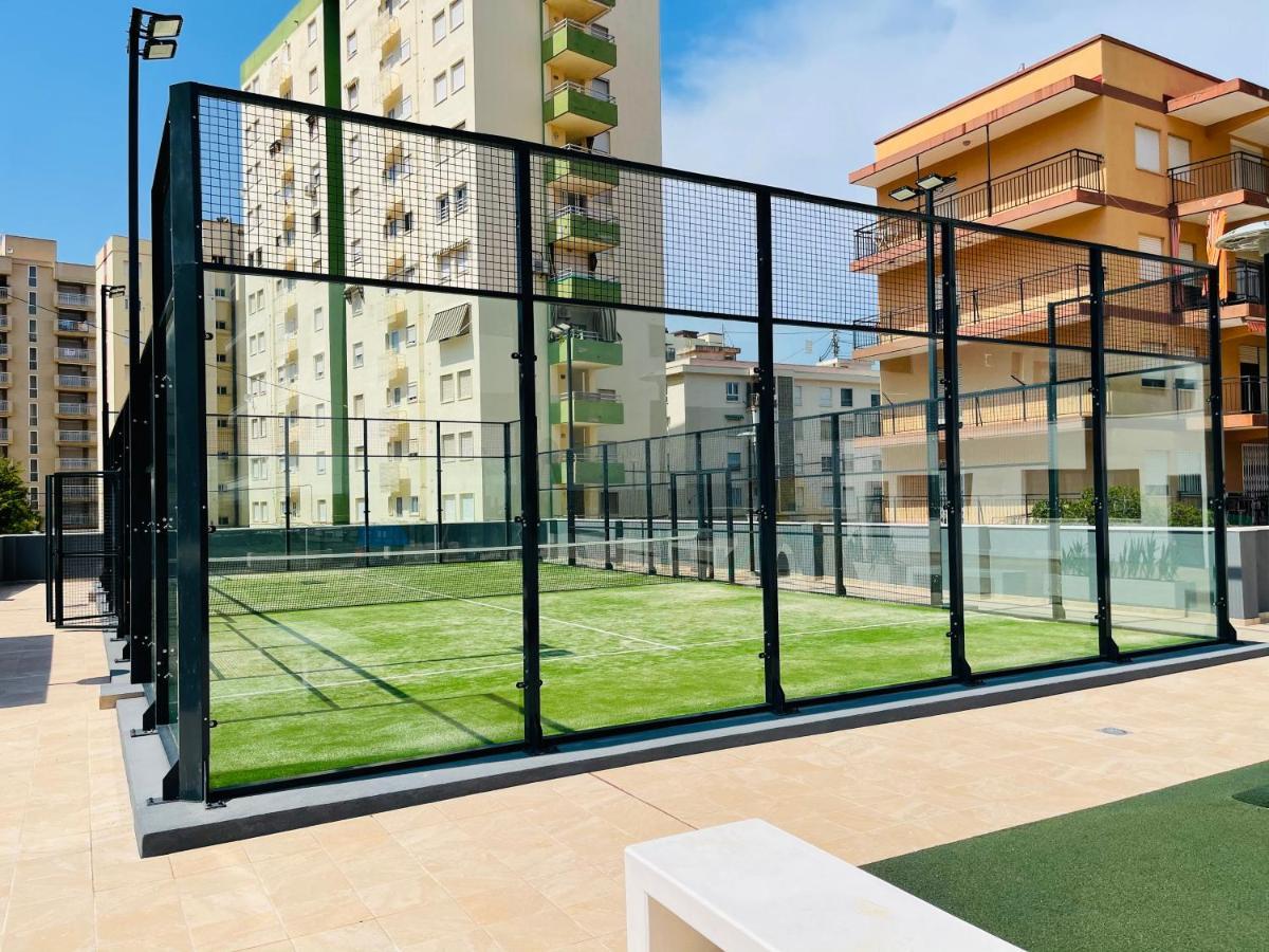 Apartamento Nuevo Junto Al Mar Con Plaza De Garaje!! Perfecto Para Familias Playa de Gandia Exterior photo